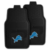 Fanmats - NFL - Detroit Lions 2-pc Vinyl Car Mat Set 17''x27''