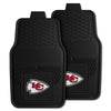 Fanmats - NFL - Kansas City Chiefs 2-pc Vinyl Car Mat Set 17''x27''