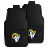 Fanmats - NFL - Los Angeles Rams 2-pc Vinyl Car Mat Set 17''x27''