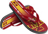Iowa State Cyclones Flip Flop Unisex Gradient Big Logo - (1 Pair) - XS - Forever Collectibles