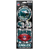 Philadelphia Eagles Decal 4x11 Die Cut Prismatic Style - 0.25