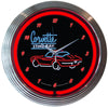 Corvette C2 Stingray Neon Clock