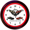 Corvette C5 Neon Clock