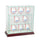 8 Upright Glass Display Case with Cherry Moulding