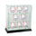 8 Upright Glass Display Case with Black Moulding
