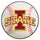Fanmats - Iowa State University Baseball Mat 27'' diameter
