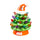 Cleveland Browns Christmas Tree 4 Inch LED Tabletop - Evergreen Enterprises