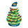 Jacksonville Jaguars Christmas Tree 4 Inch LED Tabletop - Evergreen Enterprises