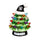 Las Vegas Raiders Christmas Tree 4 Inch LED Tabletop - Evergreen Enterprises