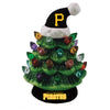 Pittsburgh Pirates Christmas Tree 4 Inch LED Tabletop - Evergreen Enterprises