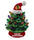 Chicago Blackhawks Christmas Tree 4 Inch LED Tabletop - Evergreen Enterprises