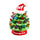 Detroit Red Wings Christmas Tree 4 Inch LED Tabletop - Evergreen Enterprises