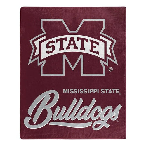 Mississippi State Bulldogs Blanket 50x60 Raschel Signature Design - Northwest