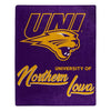 Northern Iowa Panthers Blanket 50x60 Raschel Signature Design - Northwest