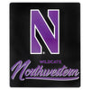 Northwestern Wildcats Blanket 50x60 Raschel Signature Design - Northwest