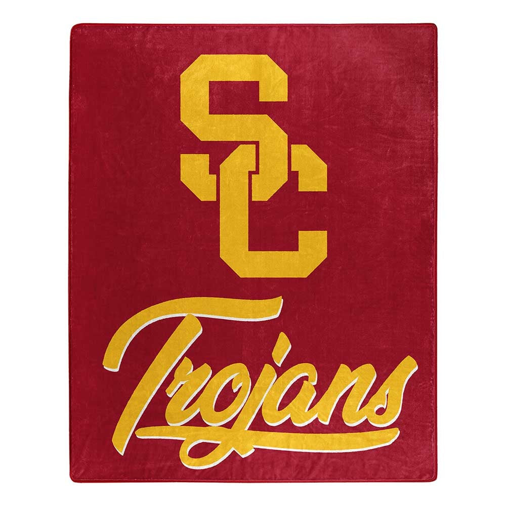 USC Trojans Blanket 60x80 Raschel Digitize Design - The Northwest Company