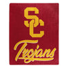 USC Trojans Blanket 50x60 Raschel Signature Design - the Northwest Company