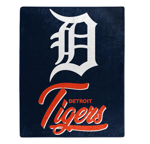 Detroit Tigers Blanket 50x60 Raschel Signature Design - the Northwest Company
