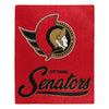 Ottawa Senators Blanket 50x60 Raschel Signature Design - Northwest