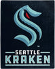Seattle Kraken Blanket 50x60 Raschel Signature Design - Northwest