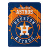 Houston Astros Blanket 46x60 Micro Raschel Dimensional Design Rolled - The Northwest Company