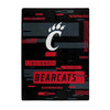Cincinnati Bearcats Blanket 60x80 Raschel Digitize Design - The Northwest Company