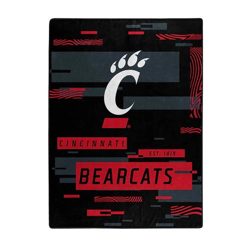 Cincinnati Bearcats Blanket 60x80 Raschel Digitize Design - The Northwest Company