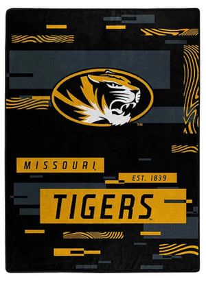 Missouri Tigers Blanket 60x80 Raschel Digitize Design - The Northwest Company