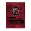 South Carolina Gamecocks Blanket 60x80 Raschel Digitize Design - The Northwest Company