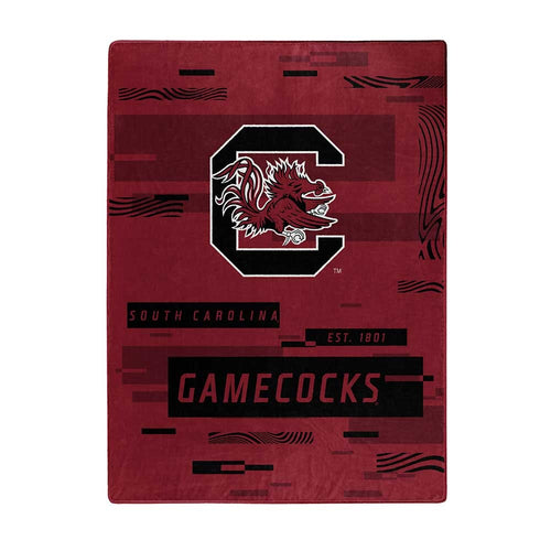 South Carolina Gamecocks Blanket 60x80 Raschel Digitize Design - The Northwest Company