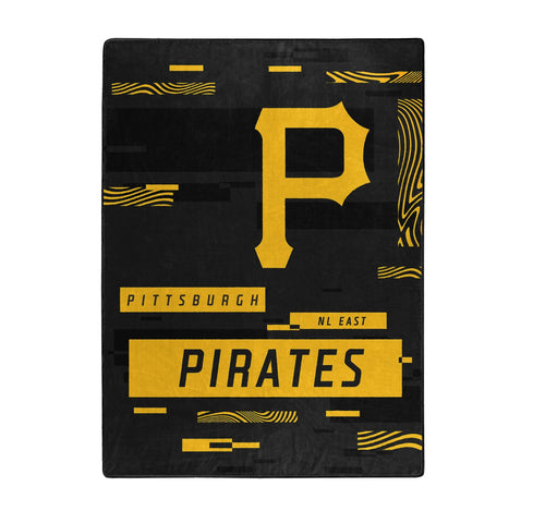 Pittsburgh Pirates Blanket 60x80 Raschel Digitize Design - The Northwest Company