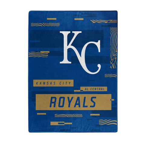 Kansas City Royals Blanket 60x80 Raschel Digitize Design - The Northwest Company