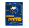 Buffalo Sabres Blanket 60x80 Raschel Digitize Design - The Northwest Company