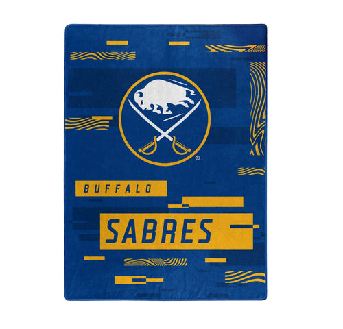 Buffalo Sabres Blanket 60x80 Raschel Digitize Design - The Northwest Company