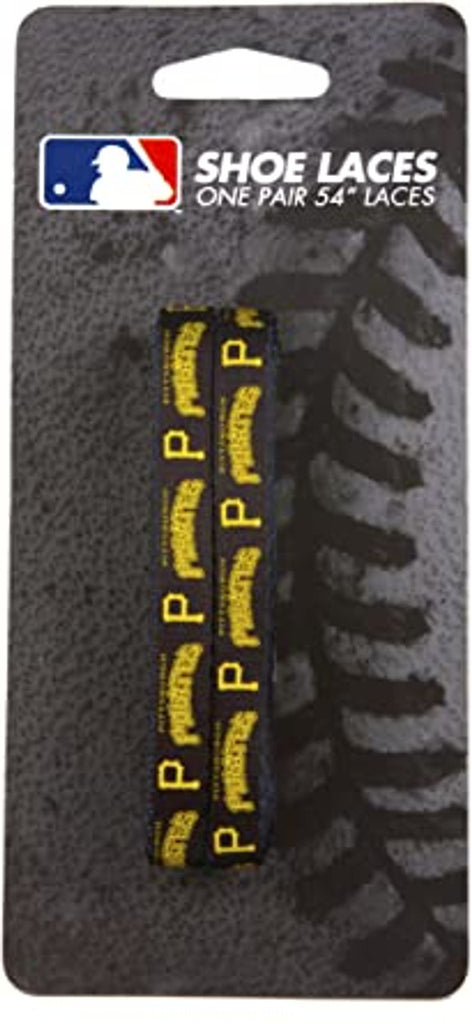 Pittsburgh Pirates Shoe Laces 54 Inch - Special Order - UPI Marketing