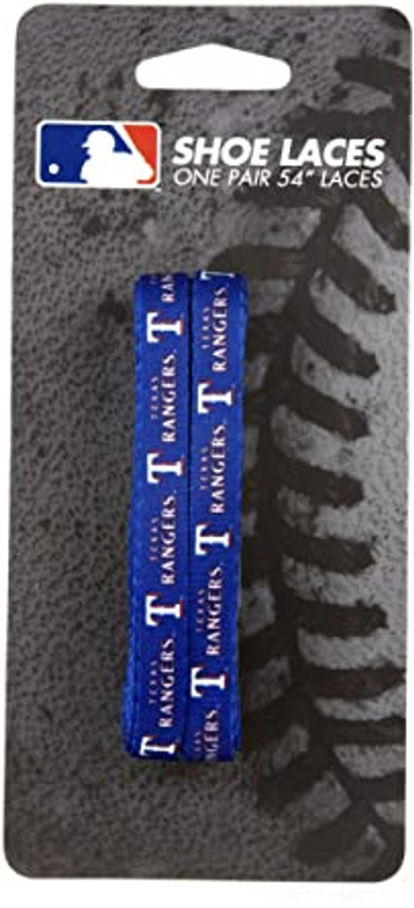 Texas Rangers Shoe Laces 54 Inch - Special Order - UPI Marketing