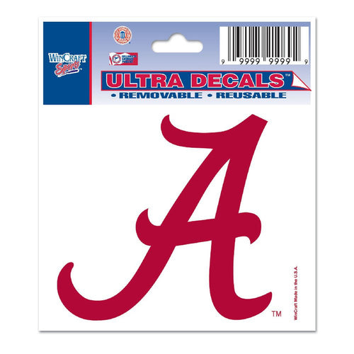 Alabama Crimson Tide Decal 3x4 Multi Use - WinCraft