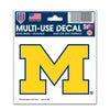 Michigan Wolverines Decal 3x4 Multi Use - Wincraft