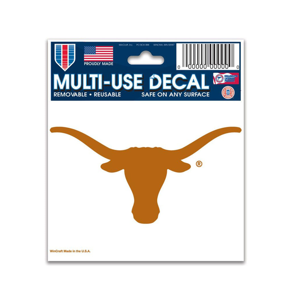 Texas Longhorns Decal 3x4 Multi Use - WinCraft