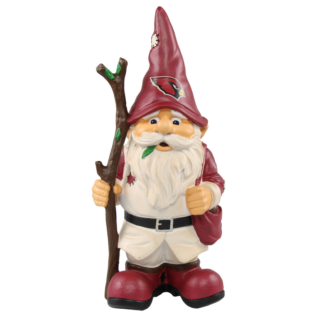 Arizona Cardinals Gnome Holding Stick - Forever Collectibles