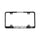 Carolina Panthers License Plate Frame Laser Cut Black - Fremont Die