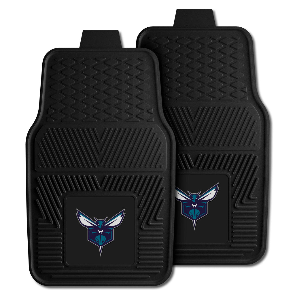 Fanmats - NBA - Charlotte Hornets 2-pc Vinyl Car Mat Set 17''x27''
