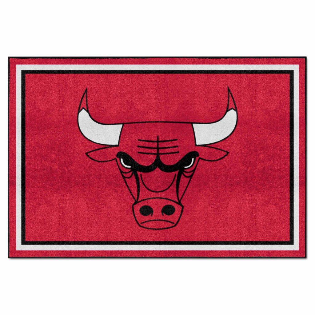 Fanmats - NBA - Chicago Bulls 5x8 Rug 59.5''x88''