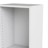 Basic Tall Narrow 5 Shelf Bookcase - White - Tvilum