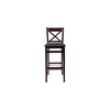 Triena 30 In X Back Folding Bar Stool - Linon