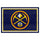 Fanmats - NBA - Denver Nuggets 5x8 Rug 59.5''x88''