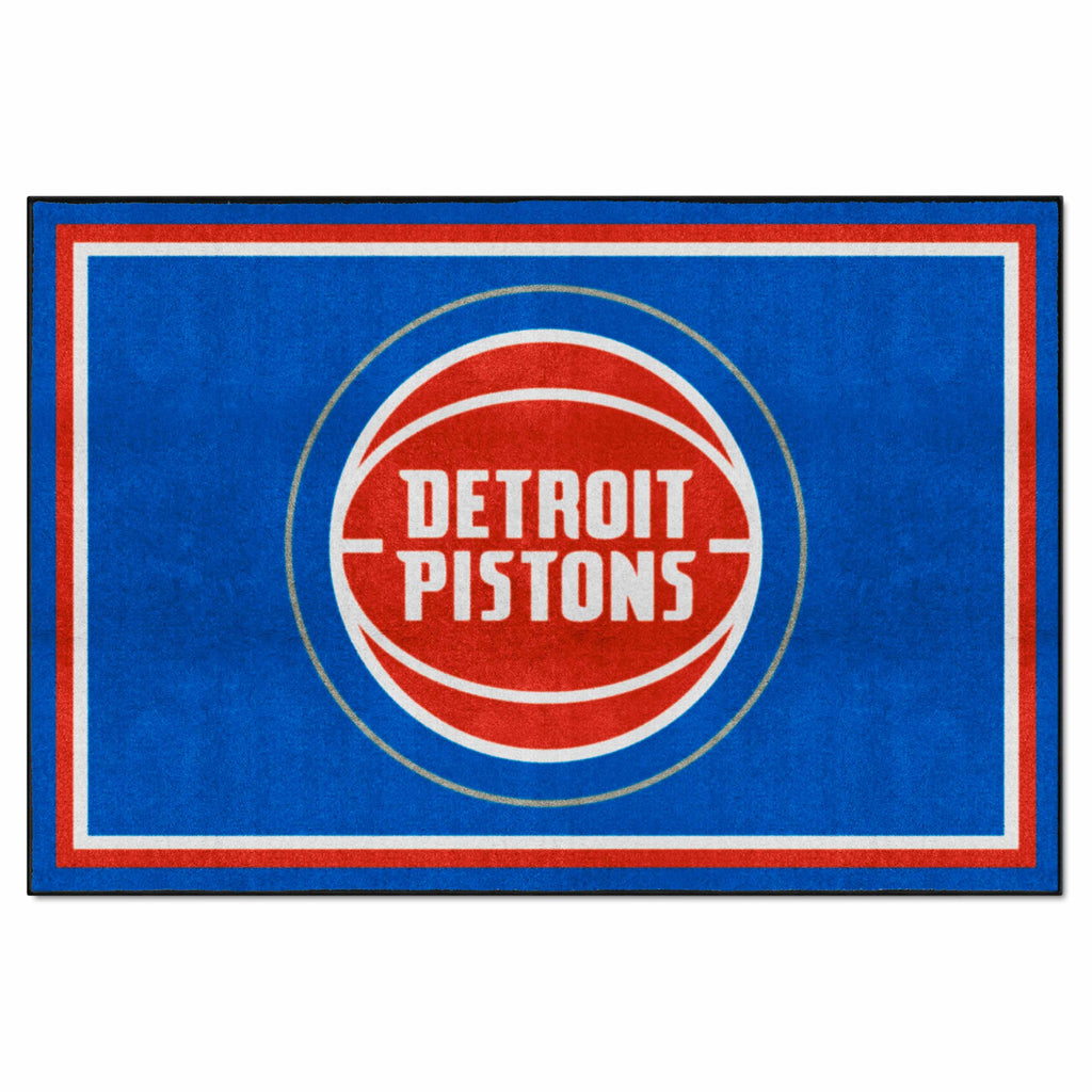 Fanmats - NBA - Detroit Pistons 5x8 Rug 59.5''x88''