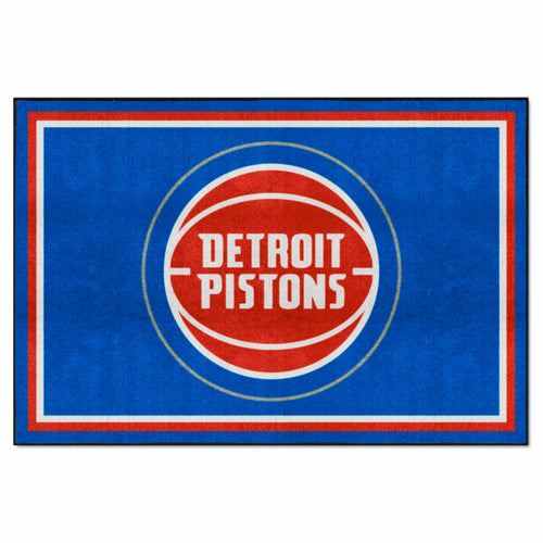 Fanmats - NBA - Detroit Pistons 5x8 Rug 59.5''x88''