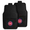Fanmats - NBA - Detroit Pistons 2-pc Vinyl Car Mat Set 17''x27''
