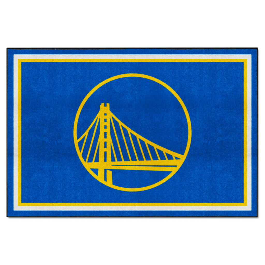 Fanmats - NBA - Golden State Warriors 5x8 Rug 59.5''x88''